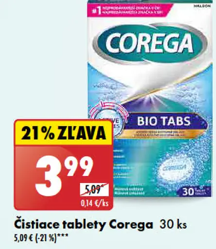 Corega Čistiace tablety