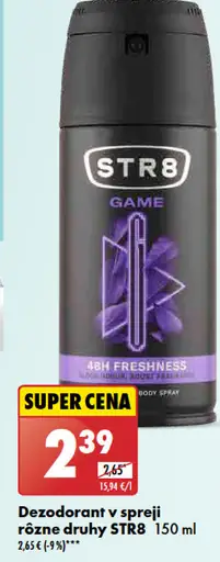 STR8 Dezodorant v spreji
