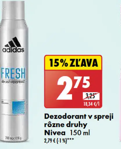 Nivea Dezodorant v spreji