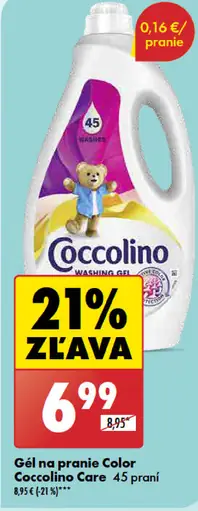 Coccolino Gél na pranie Color Care