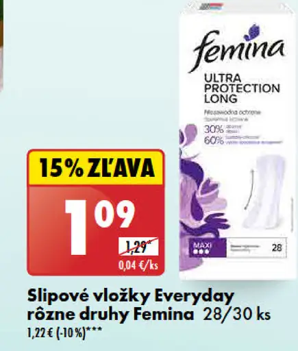 Femina Slipové vložky Everyday