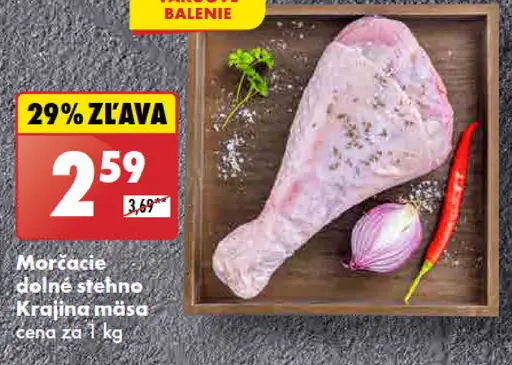 Morčacie dolné stehno