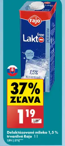 Rajo Brejky ochutené mlieko
