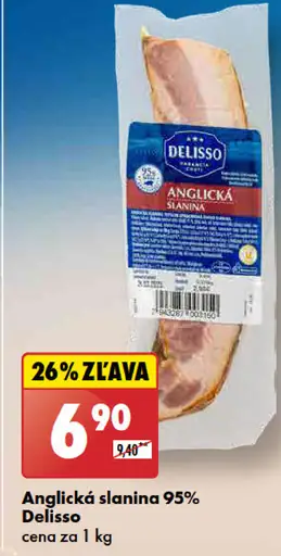 Delisso Anglická slanina 95%