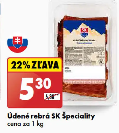 SK Špeciality Údené rebrá