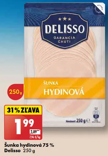 Delisso Šunka hydinová