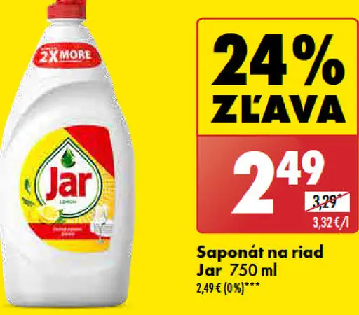 Jar saponát na riad