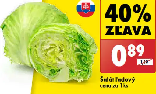 Šalát ľadový