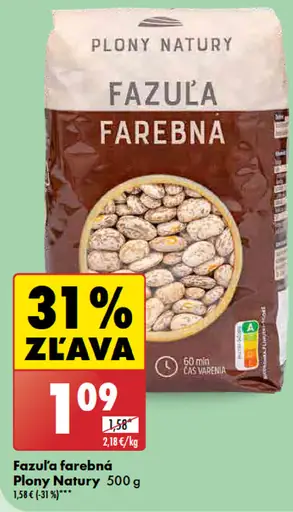 Plony Natury Fazuľa farebná