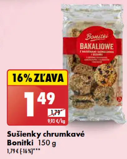 Bonitki Sušienky chrumkavé