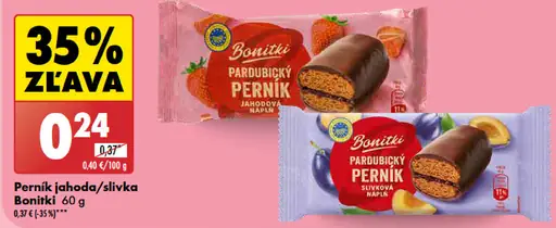Bonitki Perník jahoda/slivka