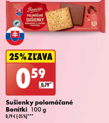 Bonitki Sušienky polomáčané