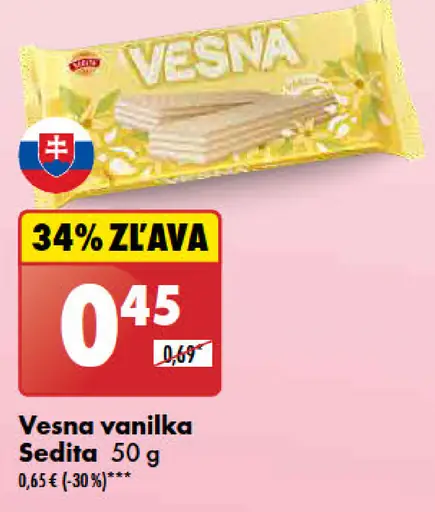 Sedita Vesna vanilka