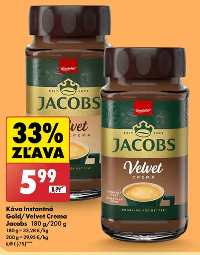 Jacobs Velvet Crema