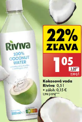 Riviva 100% Coconut Water