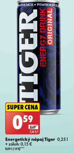 Tiger Energetický nápoj