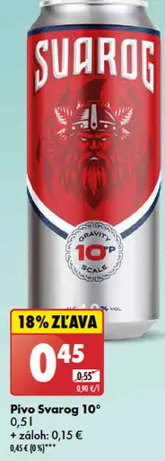 SvaroG 10° plechovka