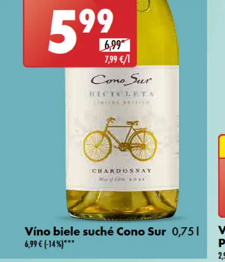 Cono Sur Vino biele suché