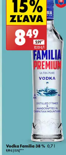 Familia Premium Vodka