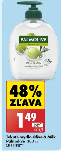 Palmolive Naturals Milk & Olive Tekuté mydlo
