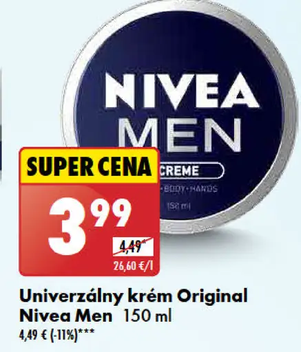 Nivea univerzálny krém Original