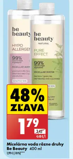 Be Beauty micelárna voda