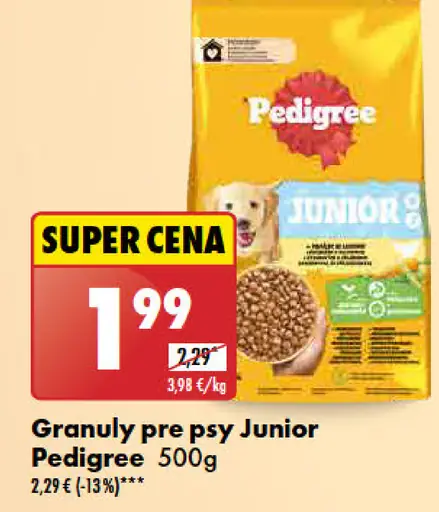 Pedigree Junior granuly