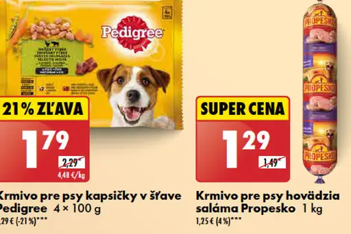 Pedigree kapsičky v šťave