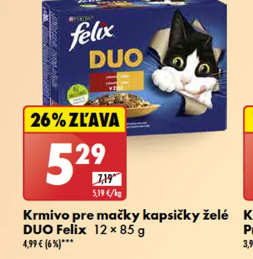 Felix DUO kapsičky želé