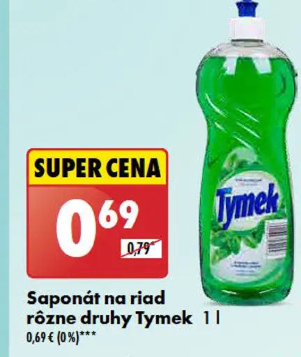 Tymek saponát na riad