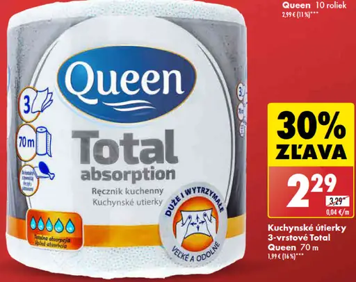 Queen Total kuchynské utierky
