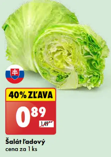 Šalát ľadový