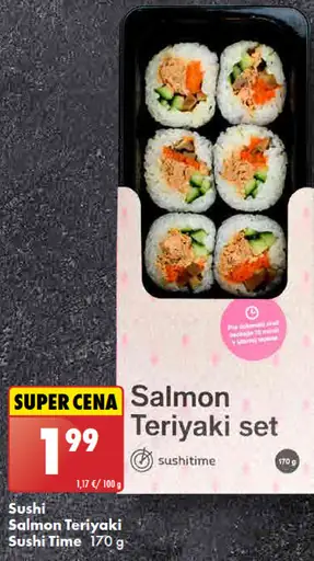 Sushi Time Sushi Salmon Teriyaki