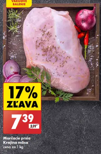 Krajina mäsa Morčacie prsia