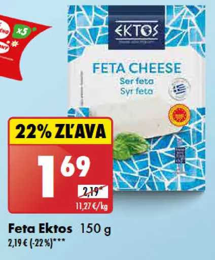Ektos Feta cheese