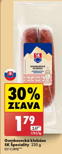 Gombasecká klobása SK špeciality