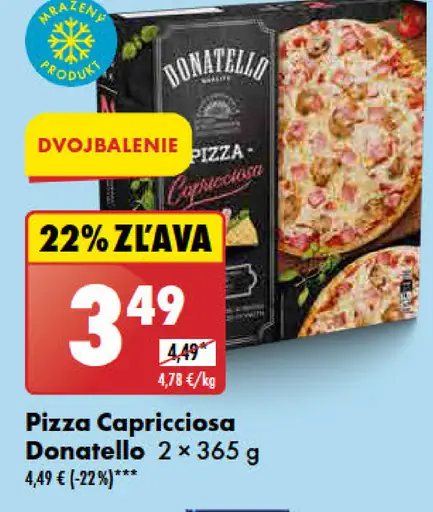 Pizza Capricciosa Donatello