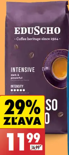 Eduscho Káva zrnková rôzne druhy