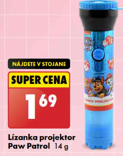 Lízanka projektor Paw Patrol