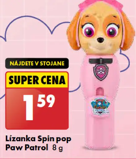 Lízanka Spin pop Paw Patrol