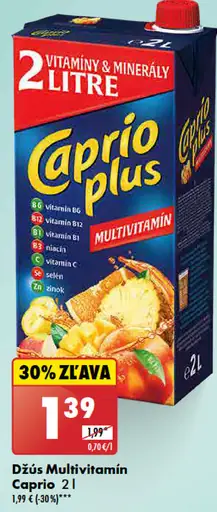 Caprio Multivitamín Džús
