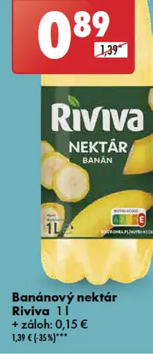 Riviva nektár banánový