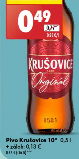 Pivo Krušovice