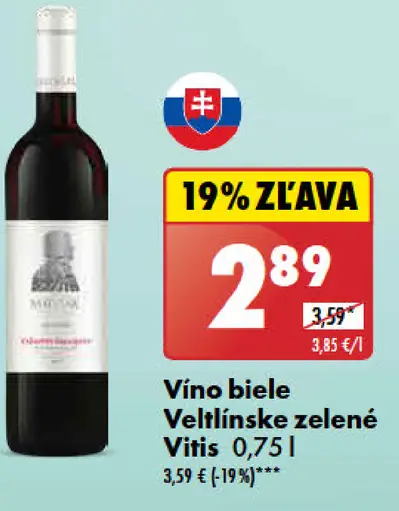 Vitis Veltlínske zelené