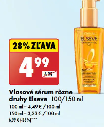 L'Oreal Elseve vlasové sérum