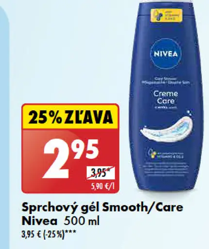 Nivea sprchový gél Smooth/Care