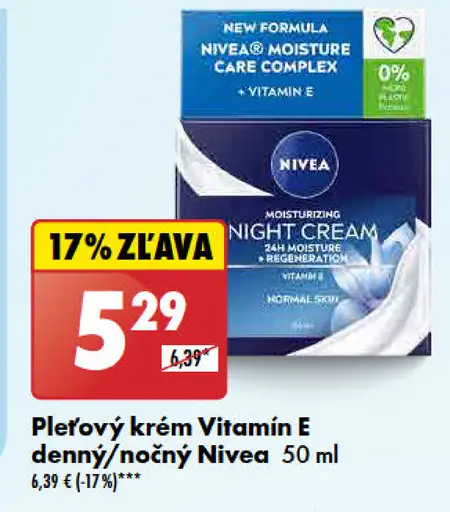 Vitamín E denný/nočný krém