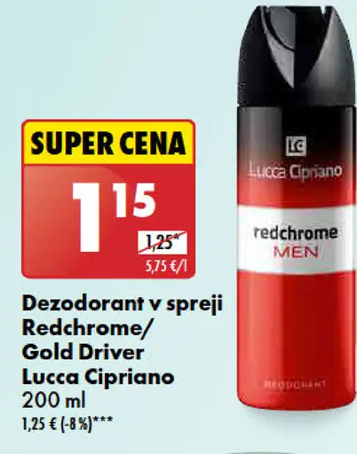 Lucca Cipriano Redchrome Men