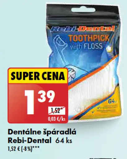 Rebi-Dental špáradlá