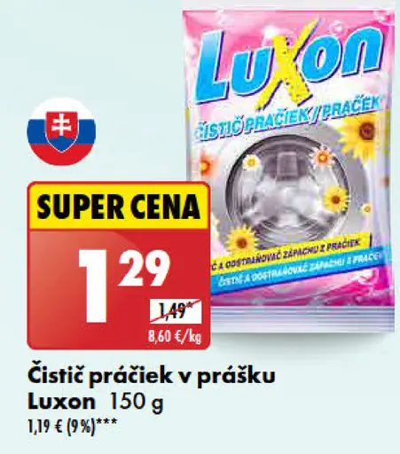 Luxon Čistič práčiek